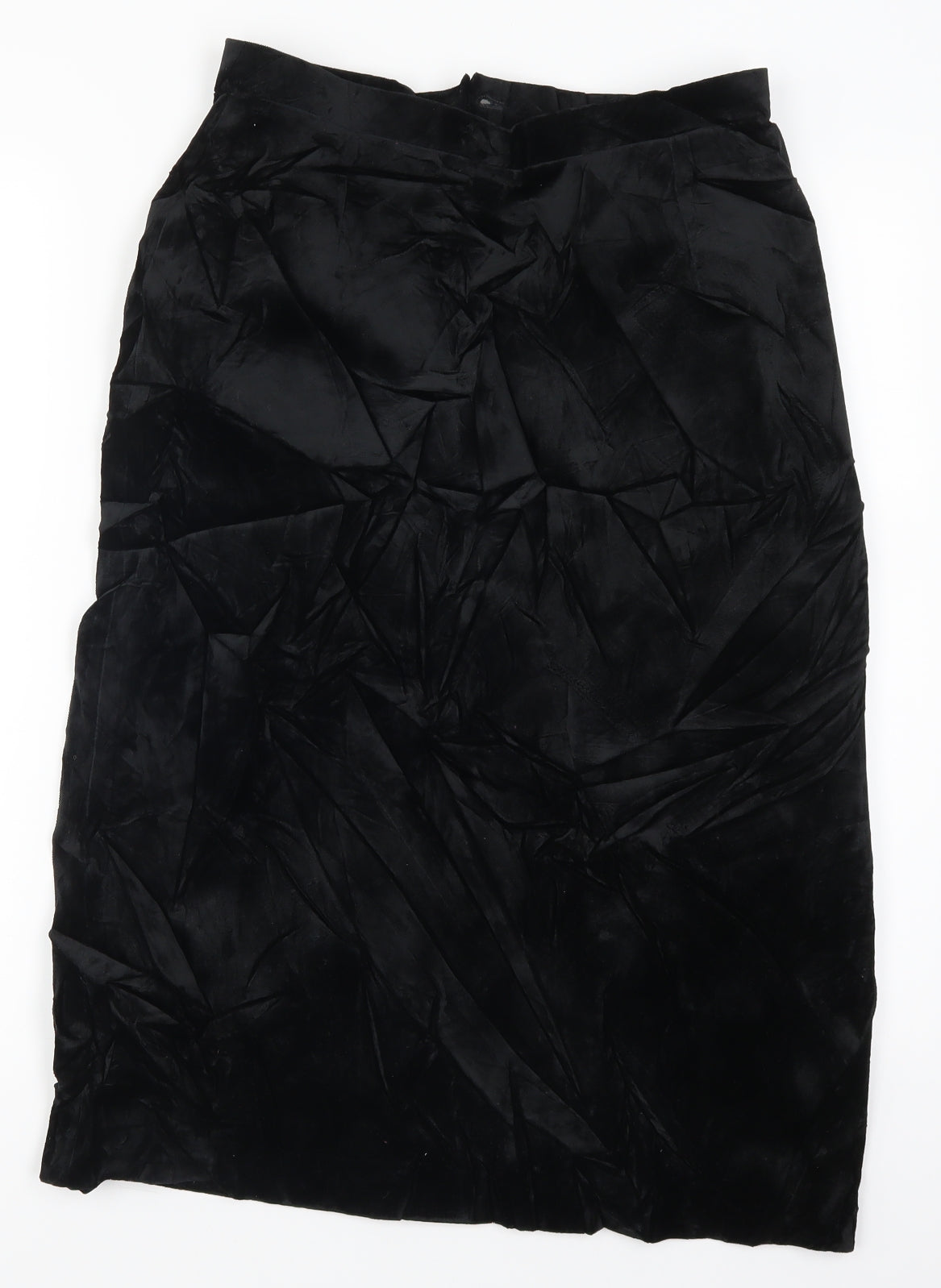 Preworn Womens Black   Straight & Pencil Skirt Size 30 in
