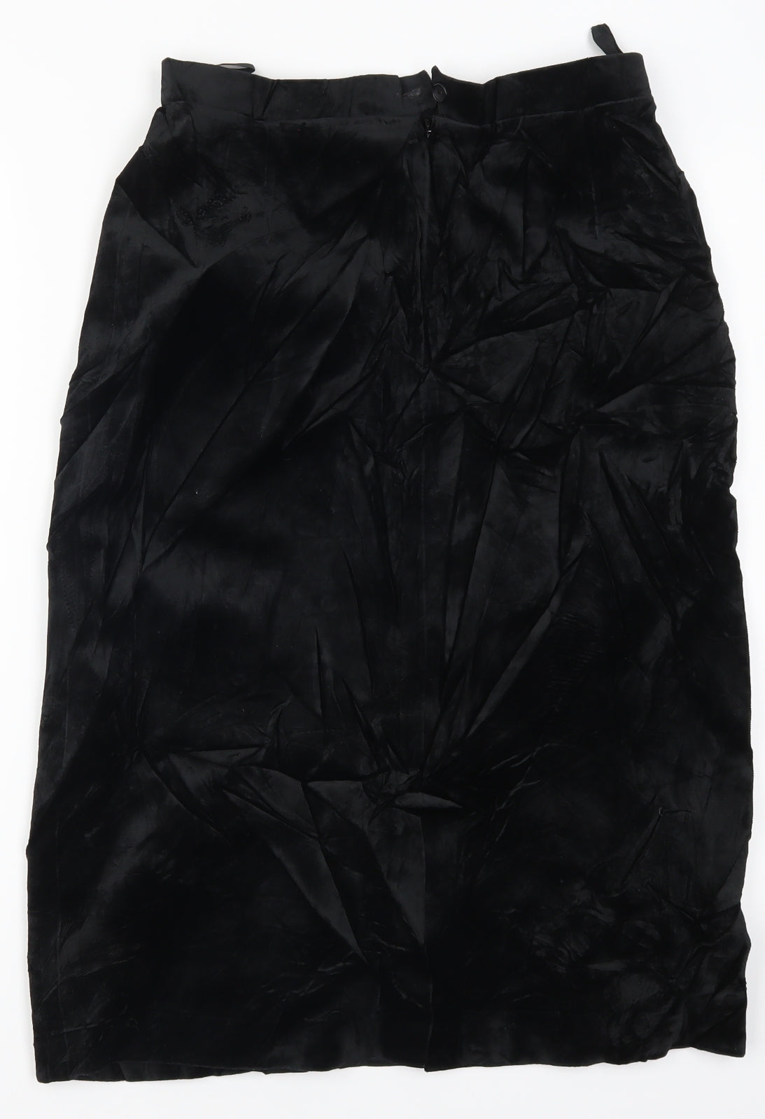 Preworn Womens Black   Straight & Pencil Skirt Size 30 in