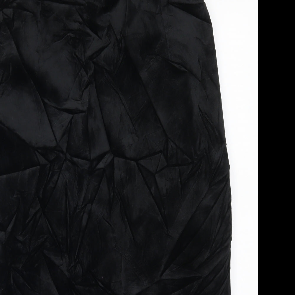 Preworn Womens Black   Straight & Pencil Skirt Size 30 in
