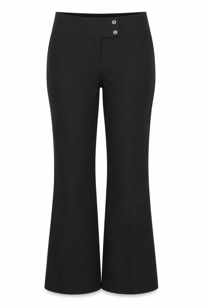 Inline Womens Black   Trousers  Size 10 L28 in