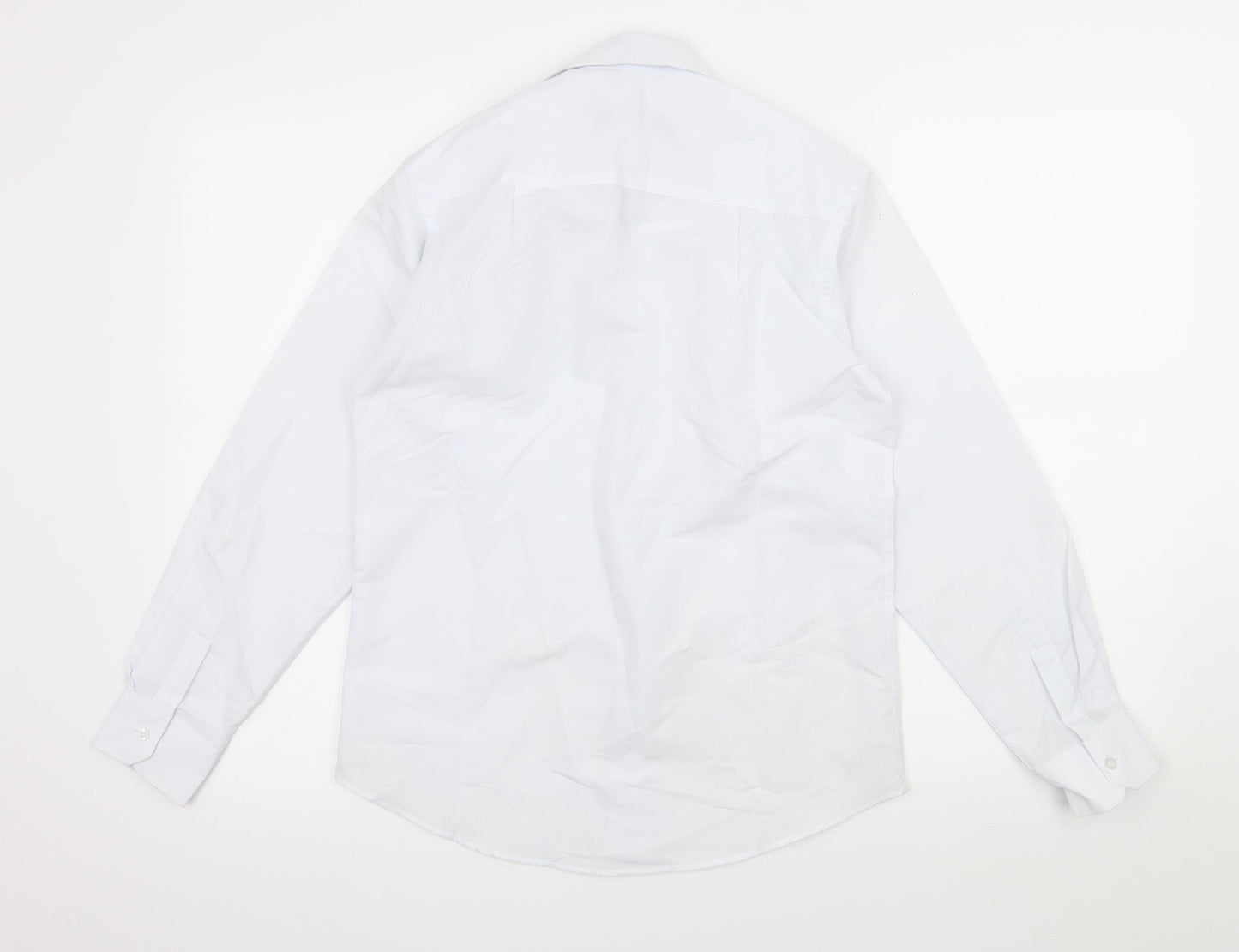 KCL London Girls White   Basic Button-Up Size 11-12 Years