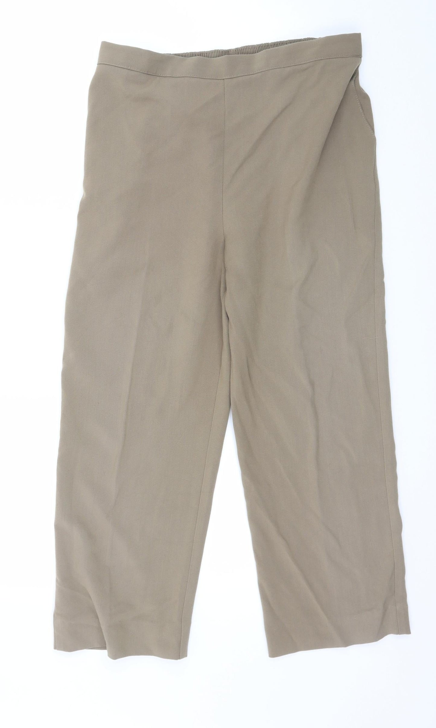 Preworn Womens Brown   Trousers  Size 32 in L23 in