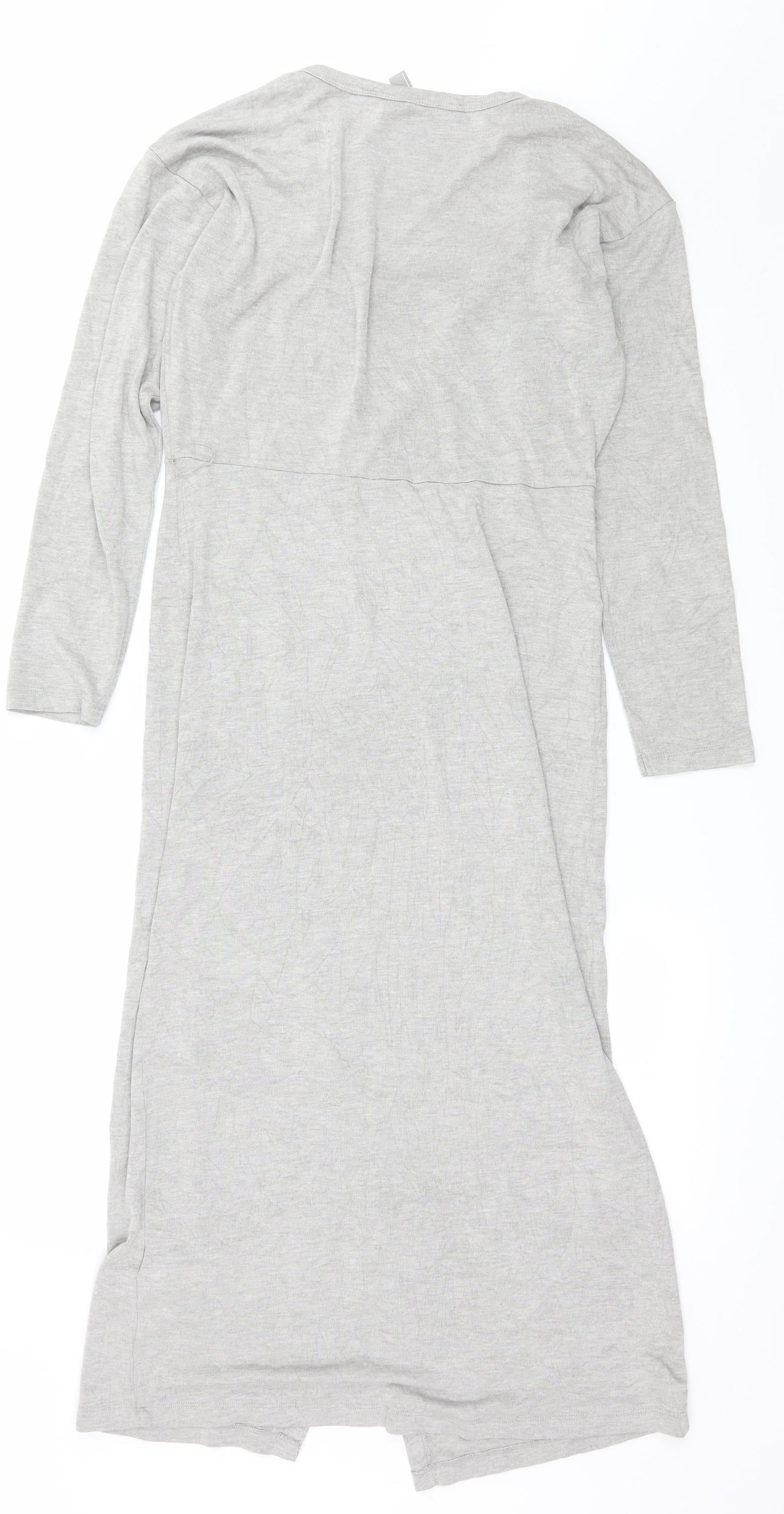 ASOS Womens Grey  Jersey T-Shirt Dress  Size 10