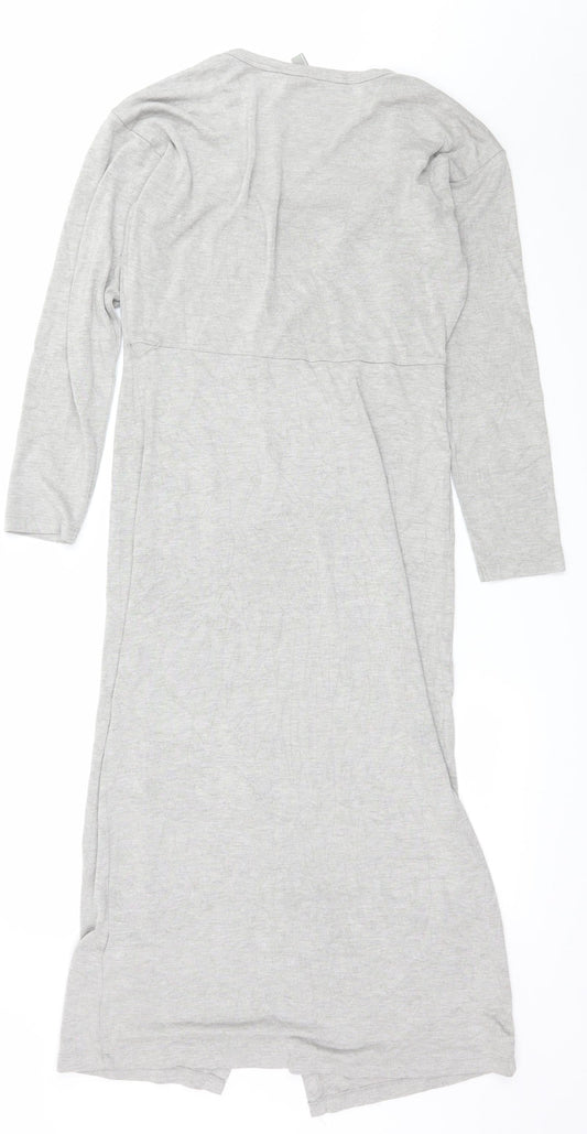 ASOS Womens Grey  Jersey T-Shirt Dress  Size 10