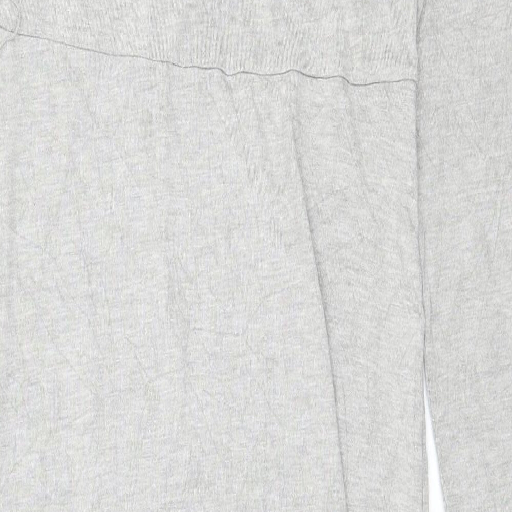 ASOS Womens Grey  Jersey T-Shirt Dress  Size 10