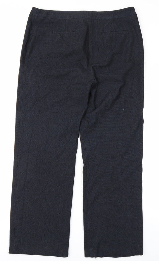 CC Womens Blue   Trousers  Size 14 L27 in