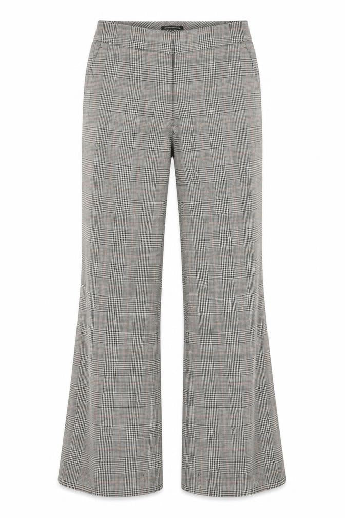 Massimo Womens Brown Check  Trousers  Size 32 in L31 in