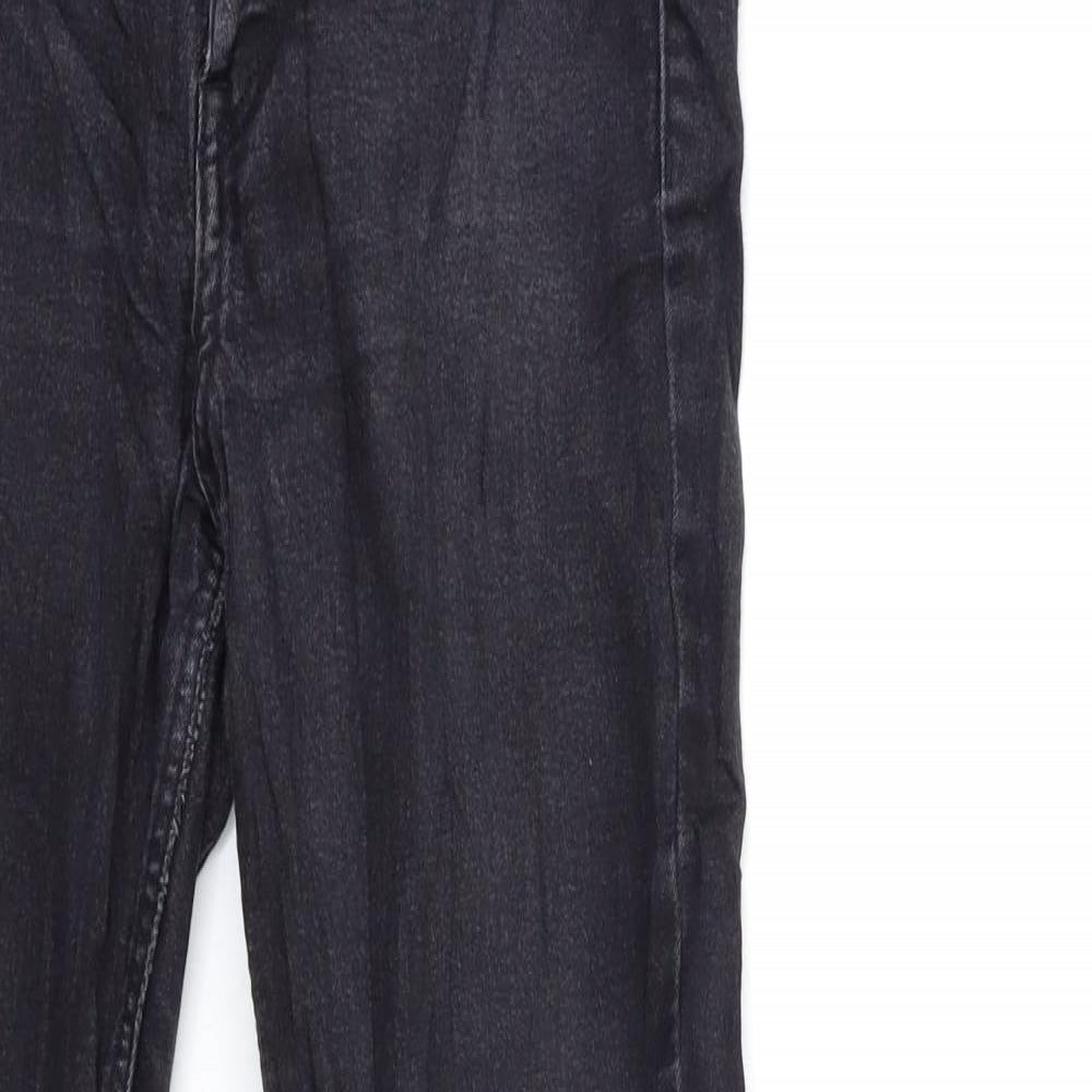 H&M Womens Black  Denim Skinny Jeans Size 28 in L28 in