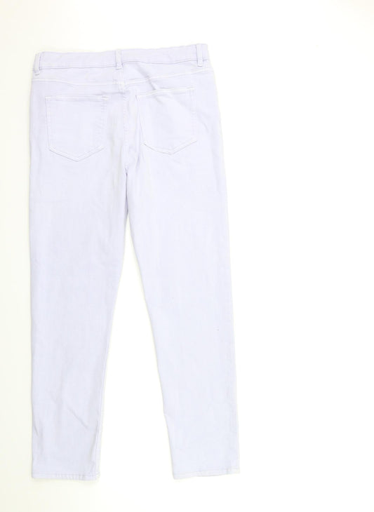 Marks and Spencer Womens Black  Denim Skinny Jeans Size 12 L27 in