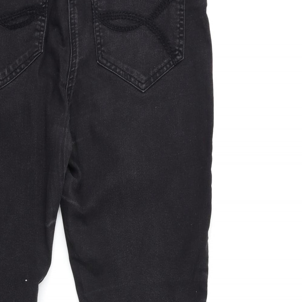 Preworn Womens Black  Denim Jegging Jeans Size 30 in L30 in