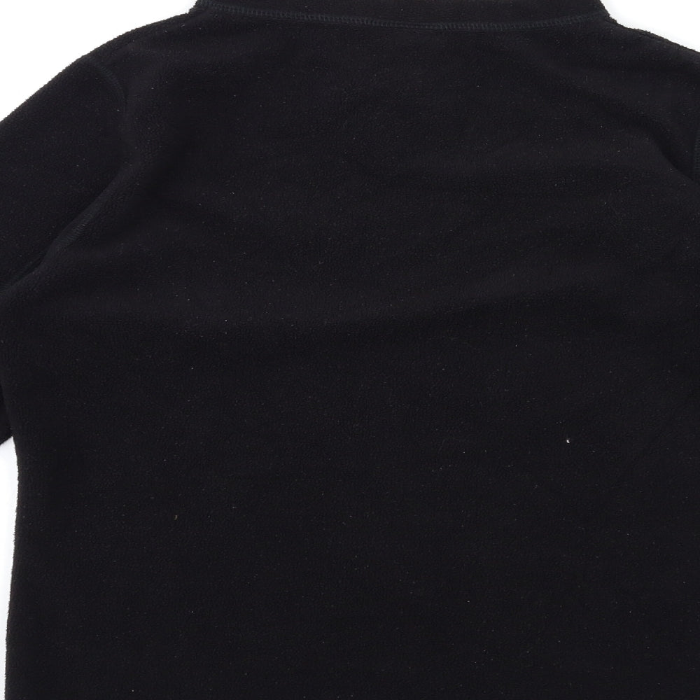 PSL Womens Black  Fleece Pullover Jumper Size 10