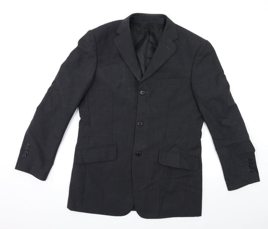 Charlton Grey Mens Grey   Jacket Suit Jacket Size 38