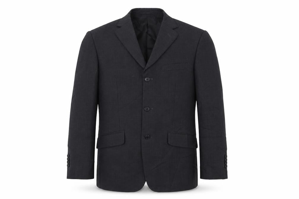 Charlton Grey Mens Grey   Jacket Suit Jacket Size 38