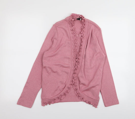 jouly Womens Pink   Cardigan Jumper Size S  - top/cardigan