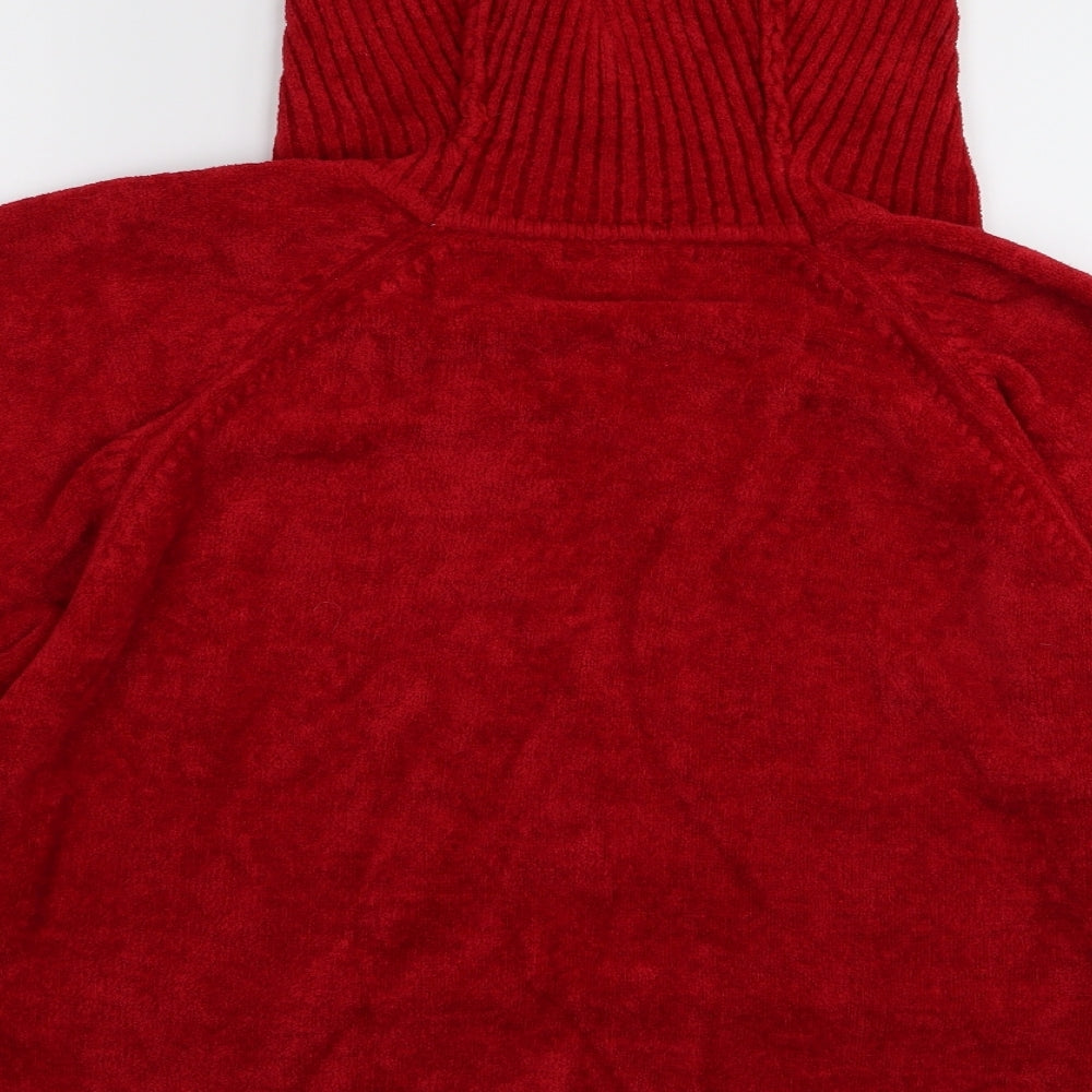 Klass Womens Red   Pullover Jumper Size XL