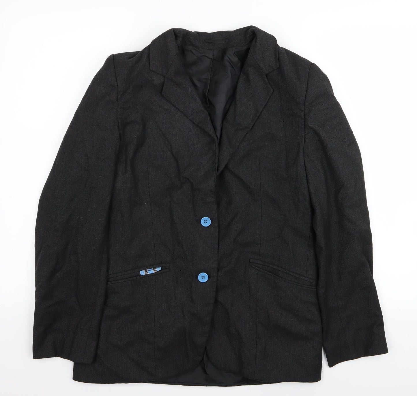 Stevensons Mens Black   Jacket Blazer Size 36