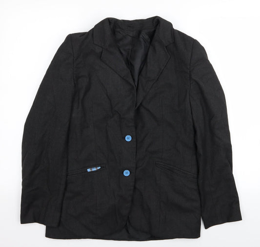 Stevensons Mens Black   Jacket Blazer Size 36
