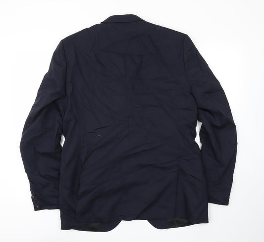Tiger Mens Blue   Jacket Blazer Size 42