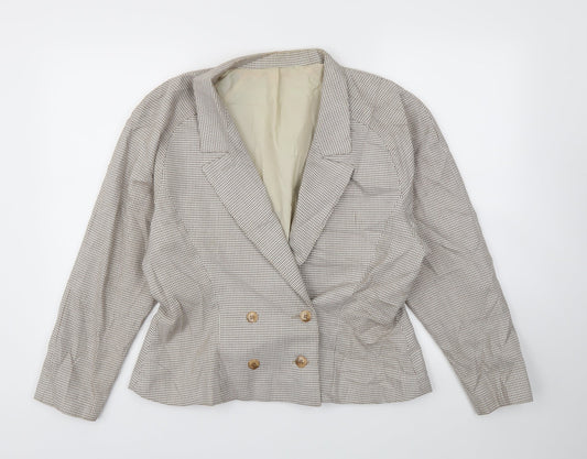 ADDITIONS Womens Ivory   Jacket Blazer Size 16
