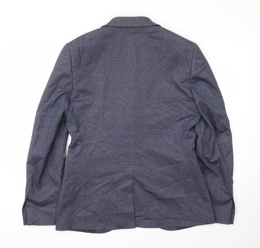 Topman Mens Blue   Jacket Blazer Size 40