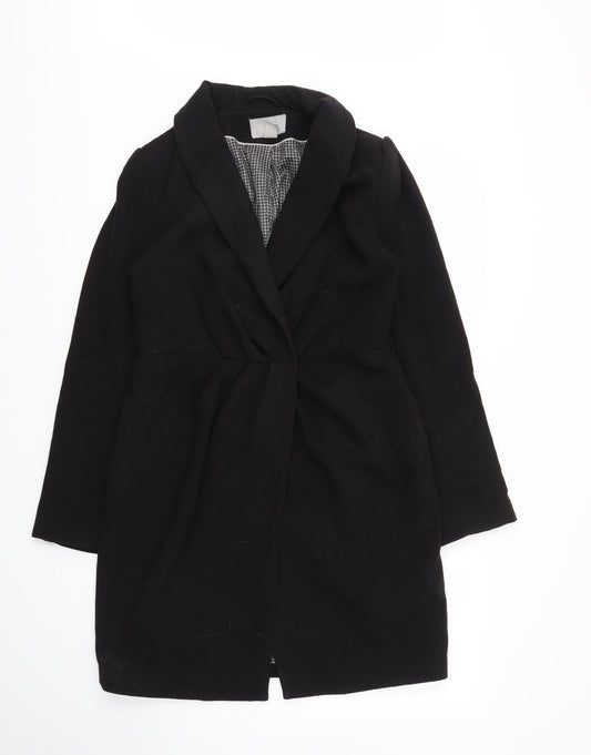 H&M Womens Black   Jacket Coat Size 8