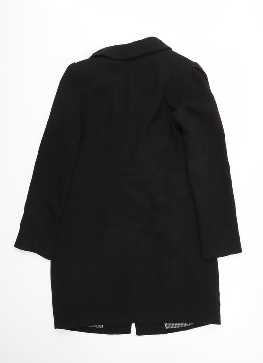 H&M Womens Black   Jacket Coat Size 8