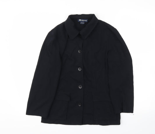 Monsoon Womens Black   Jacket Blazer Size 10
