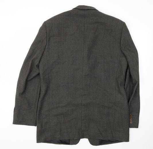 M&S Mens Brown   Jacket Blazer Size 44