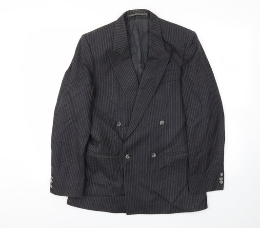 THE LABLE Mens Black   Jacket Blazer Size 36