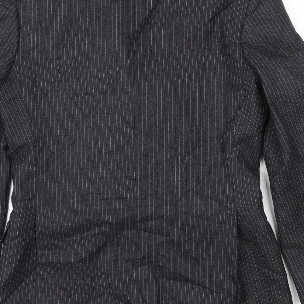 THE LABLE Mens Black   Jacket Blazer Size 36