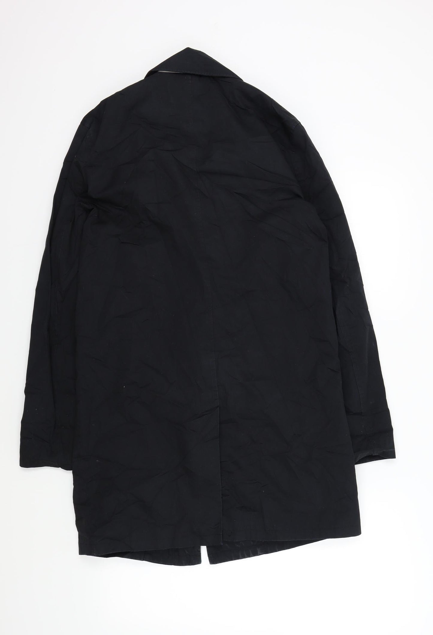 New Look Womens Black   Overcoat Jacket Size XS