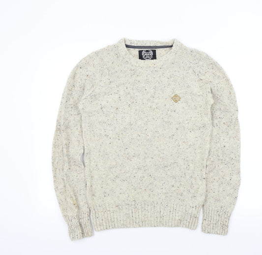 Revolution Womens Beige   Pullover Jumper Size S