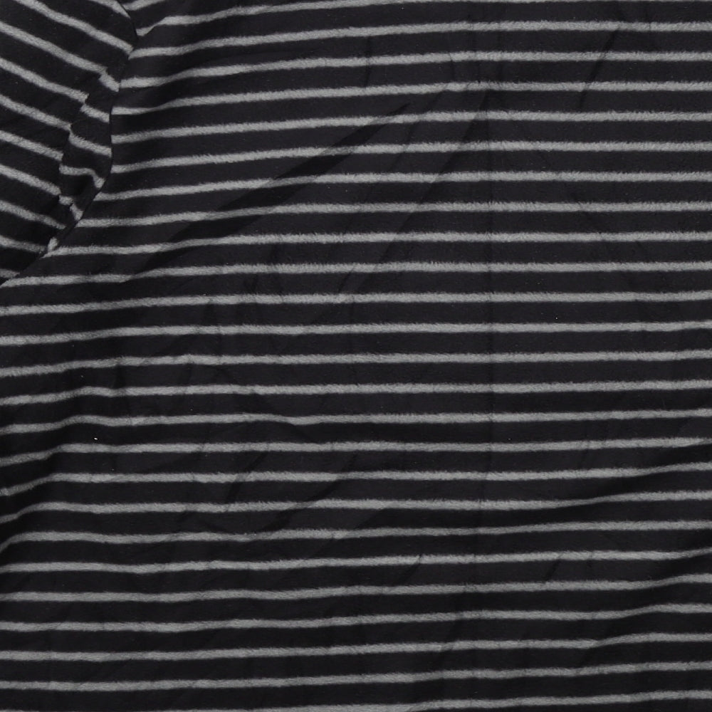 Original Essentials Womens Black Striped  Pullover Jumper Size M