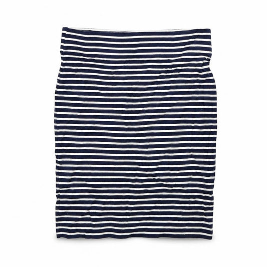 Jack Wills Womens Blue Striped  A-Line Skirt Size 6