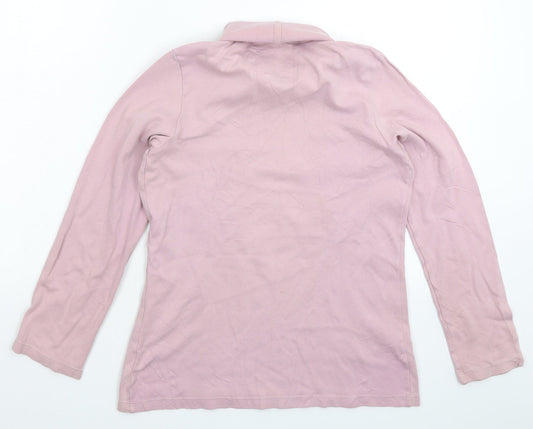 Lana Womens Pink   Pullover Sweatshirt Size M