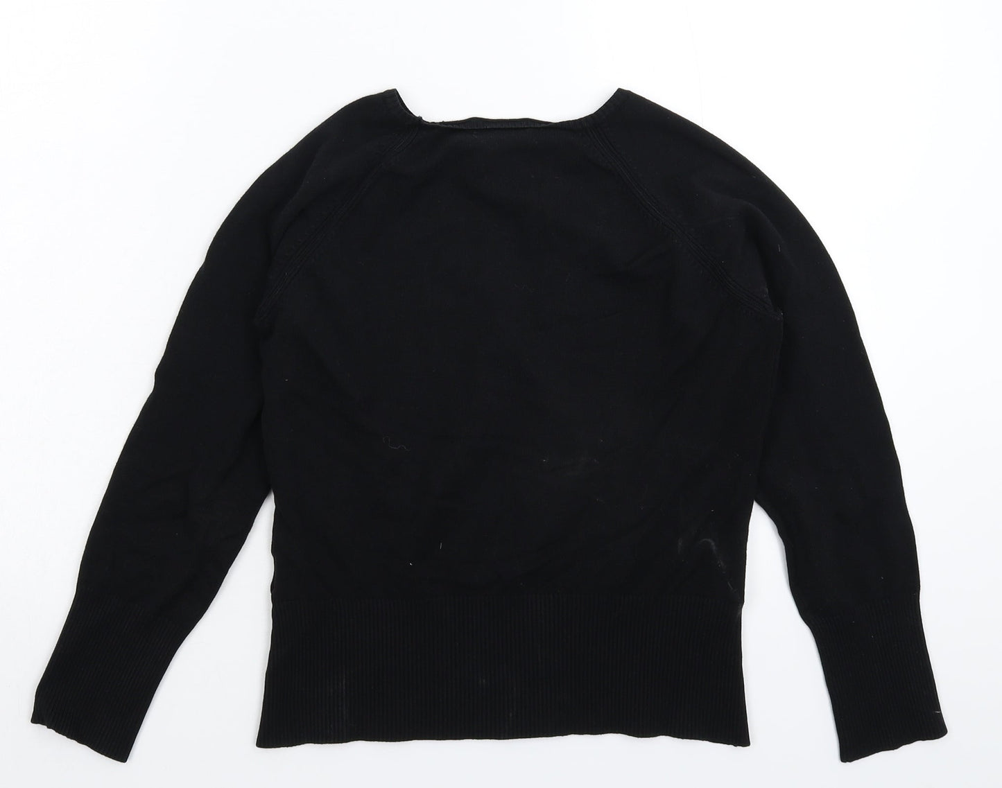 Florence & Fred Womens Black  Knit Pullover Jumper Size 12