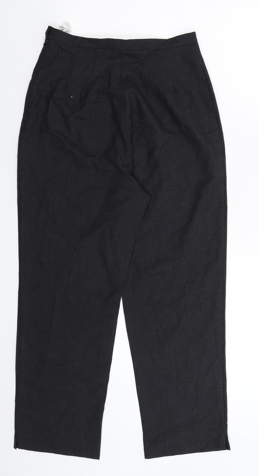 NEXT Womens Grey   Dress Pants Trousers Size 8 L25 in