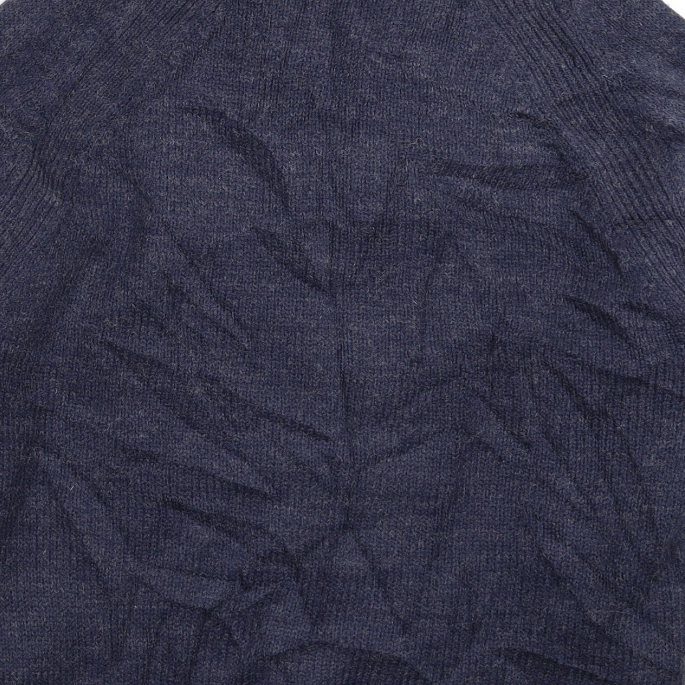 Carter & Rise Mens Blue  Knit Pullover Jumper Size M