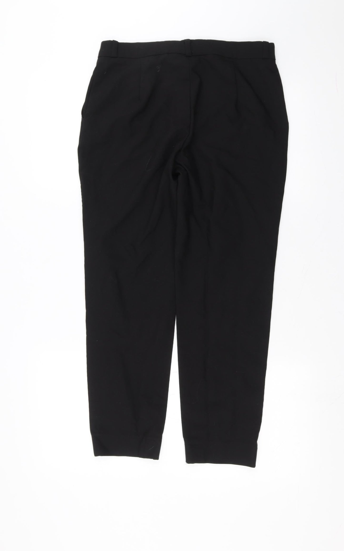 Preworn Mens Black   Trousers  Size 30 in L26 in - short Leg