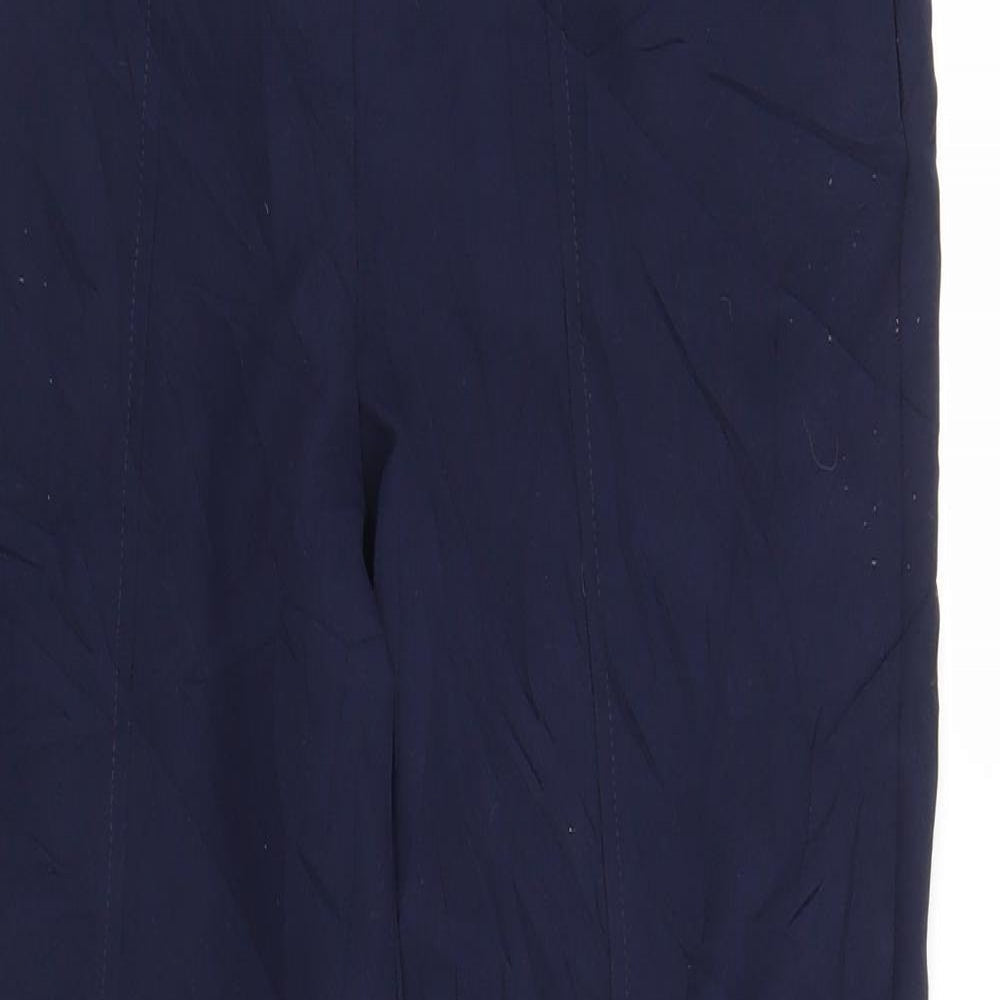 ASOS Womens Blue   Carrot Trousers Size 8 L25 in
