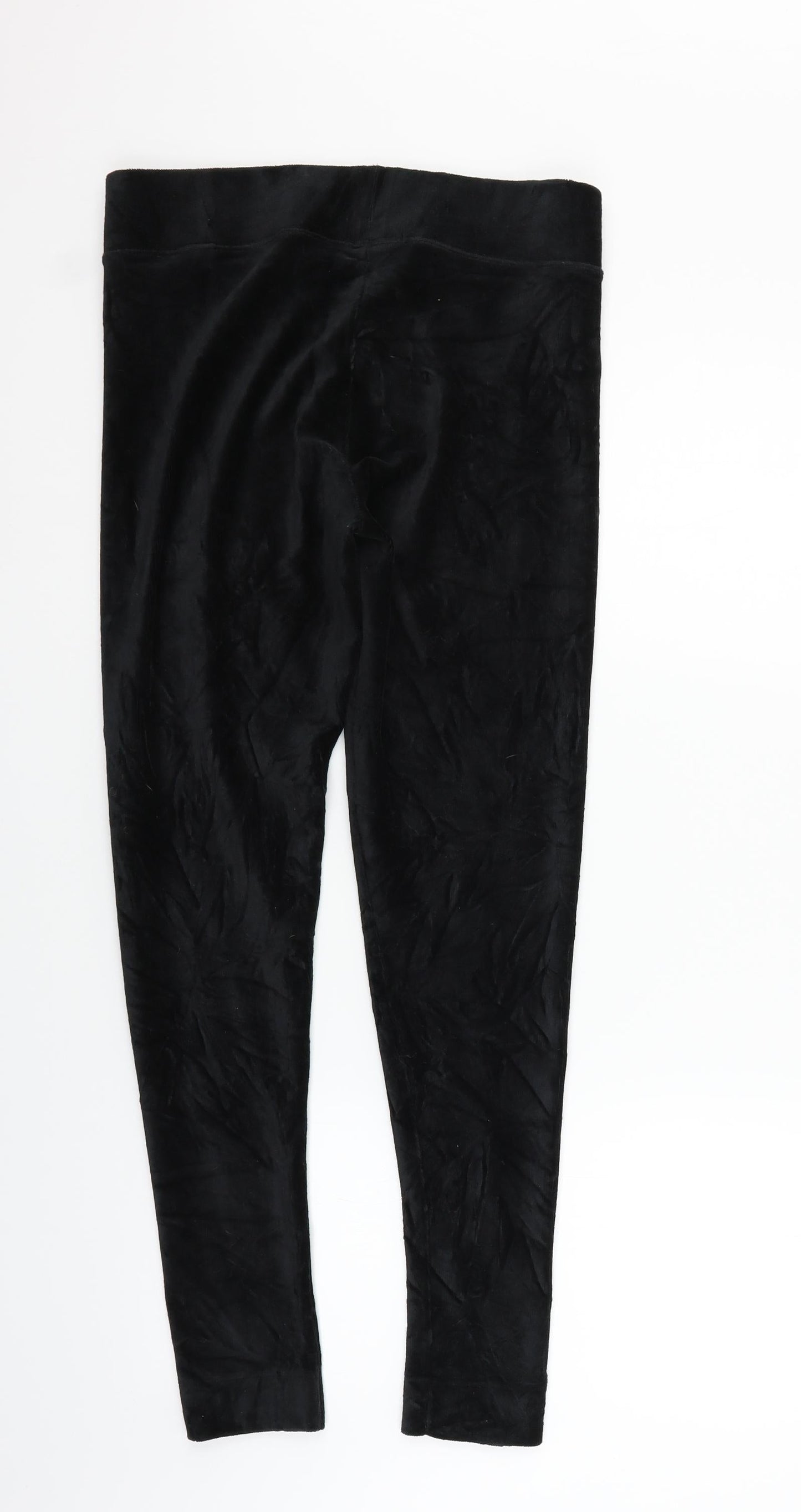 Marks and Spencer Womens Black   Trousers  Size 12 L25 in