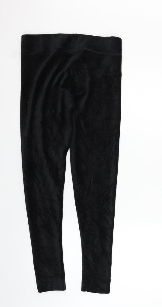 Marks and Spencer Womens Black   Trousers  Size 12 L25 in