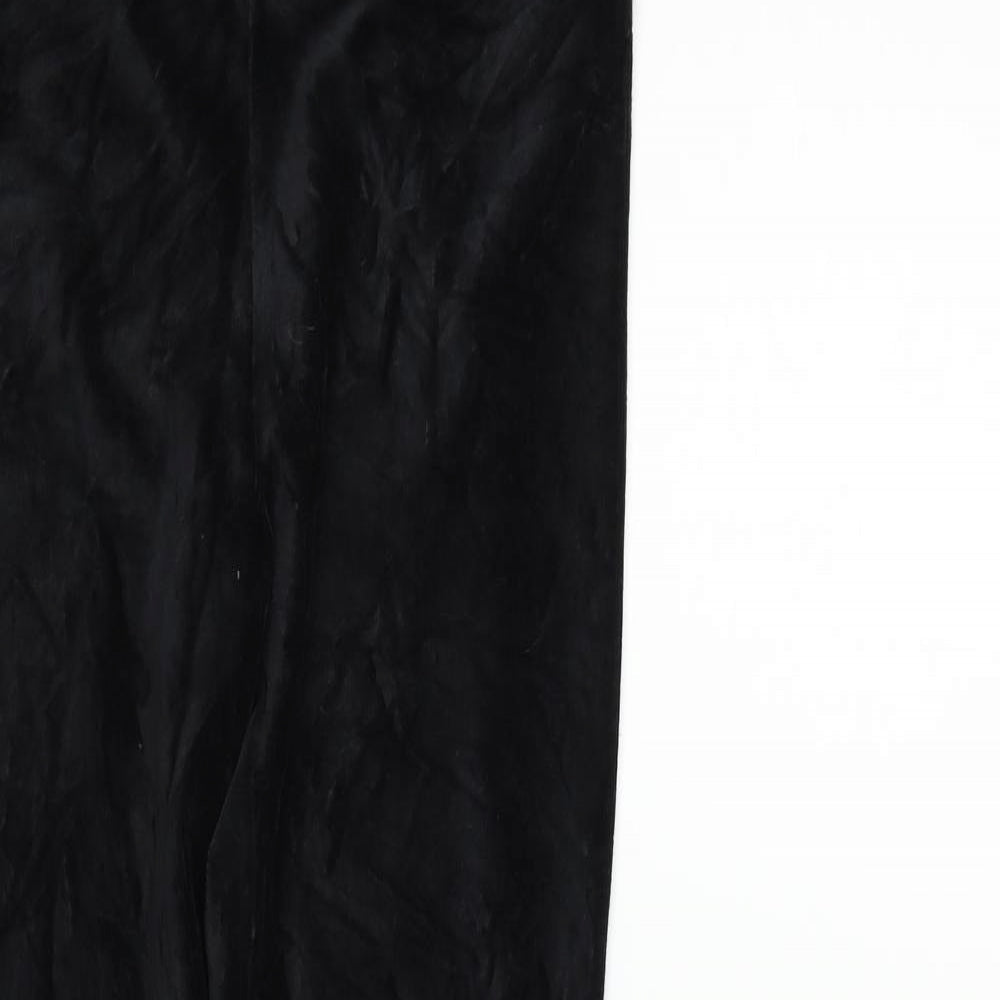 Marks and Spencer Womens Black   Trousers  Size 12 L25 in