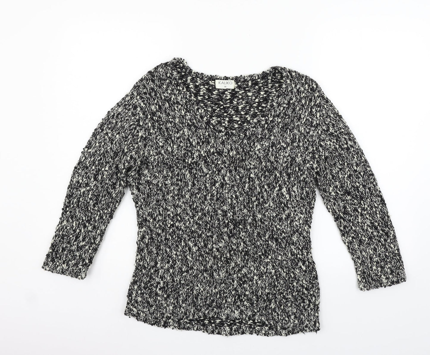 kalico Womens Grey   Pullover Jumper Size 16