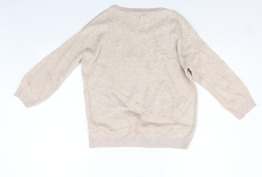 Marks and Spencer Womens Pink   Pullover Jumper Size 8