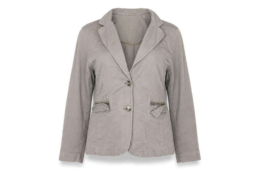 Maine New England Womens Grey Jacket Coat Size L