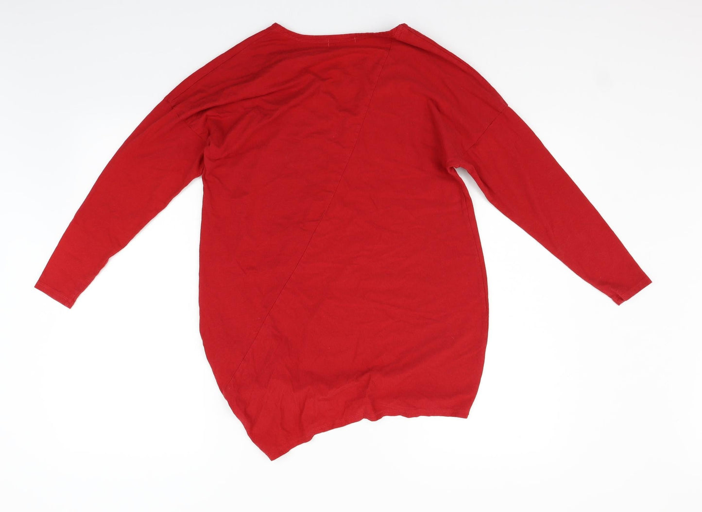 mamas & papas Womens Red   Basic T-Shirt Size 8