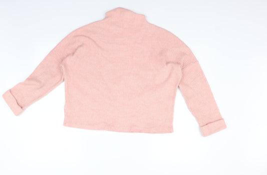 H&M Womens Pink   Pullover Jumper Size S