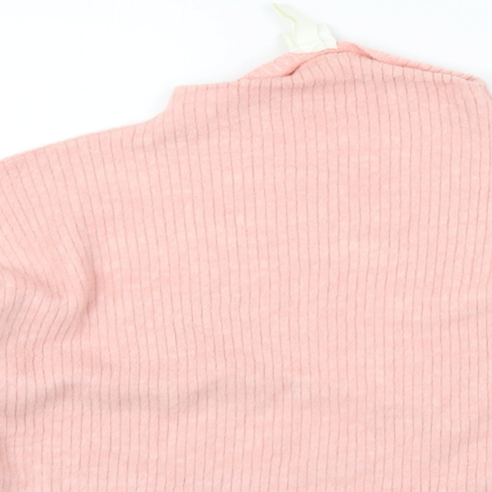 H&M Womens Pink   Pullover Jumper Size S