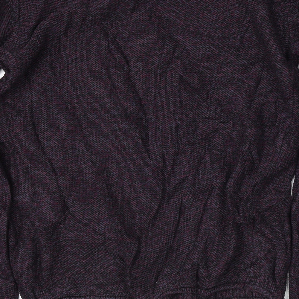 Cedar Wood State  Mens Purple   Pullover Jumper Size M